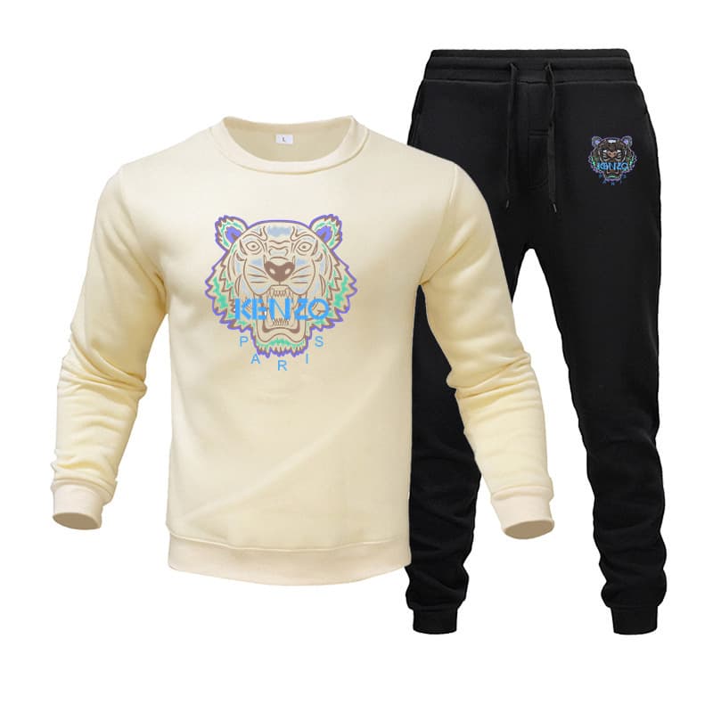 Ensemble de sport Cool coréen pour femmes, mignon, automne/hiver, explosif, étudiant de rue, pull et pantalon épais, ensemble deux pièces tendanc