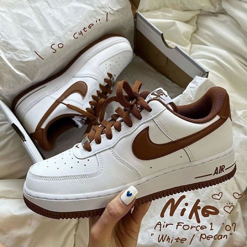 Chaussures de skate décontractées Air Force No.1 Silver Blue Ribbon Hook Campus High Beauty pour couple, style ins, début de printemps