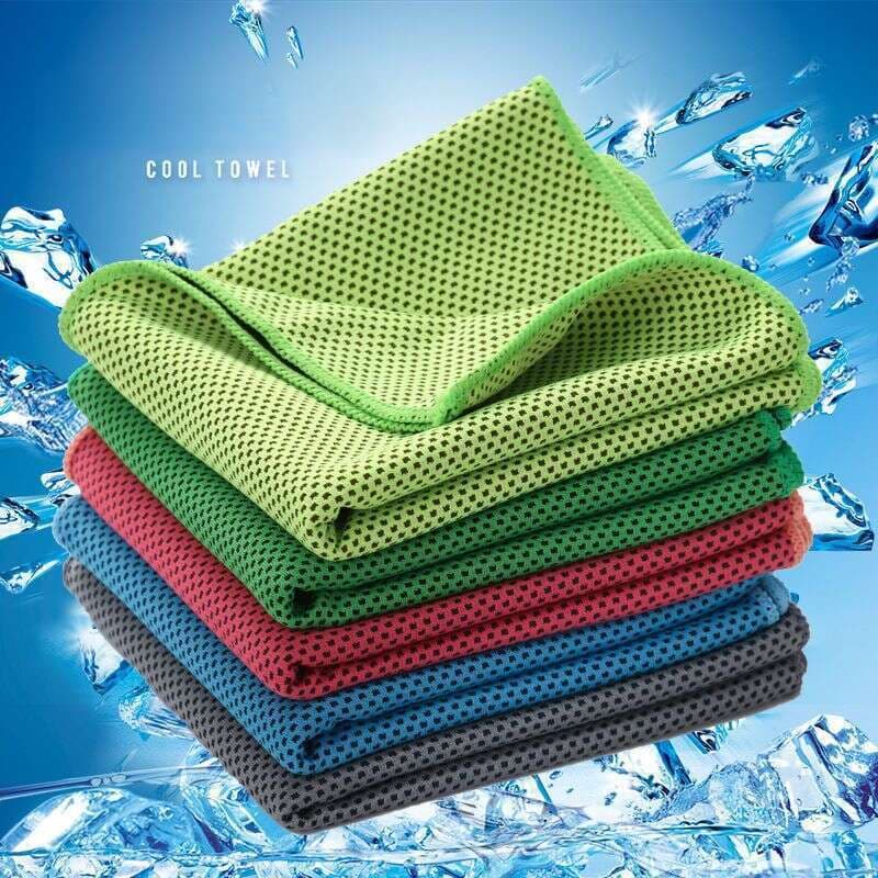 【 Overwhelmingly Positive Reviews 】 Summer Outdoor Cool Sensation Quick Drying Cooling Ice Sports Sweat Absorbing Men's Running Gym Women's
