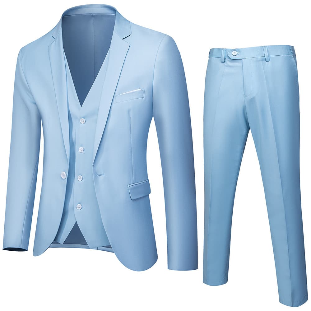 Men's Clothing Suit Two Piece Slim Suit Business Professional Formal Wear Best Man Groom Wedding Dress