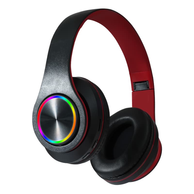 Cross-Border Hot-Selling B39 Luminous Wireless Heavy Bass Call Foldable Card Slot Over-Ear Bluetooth Headphones Factory