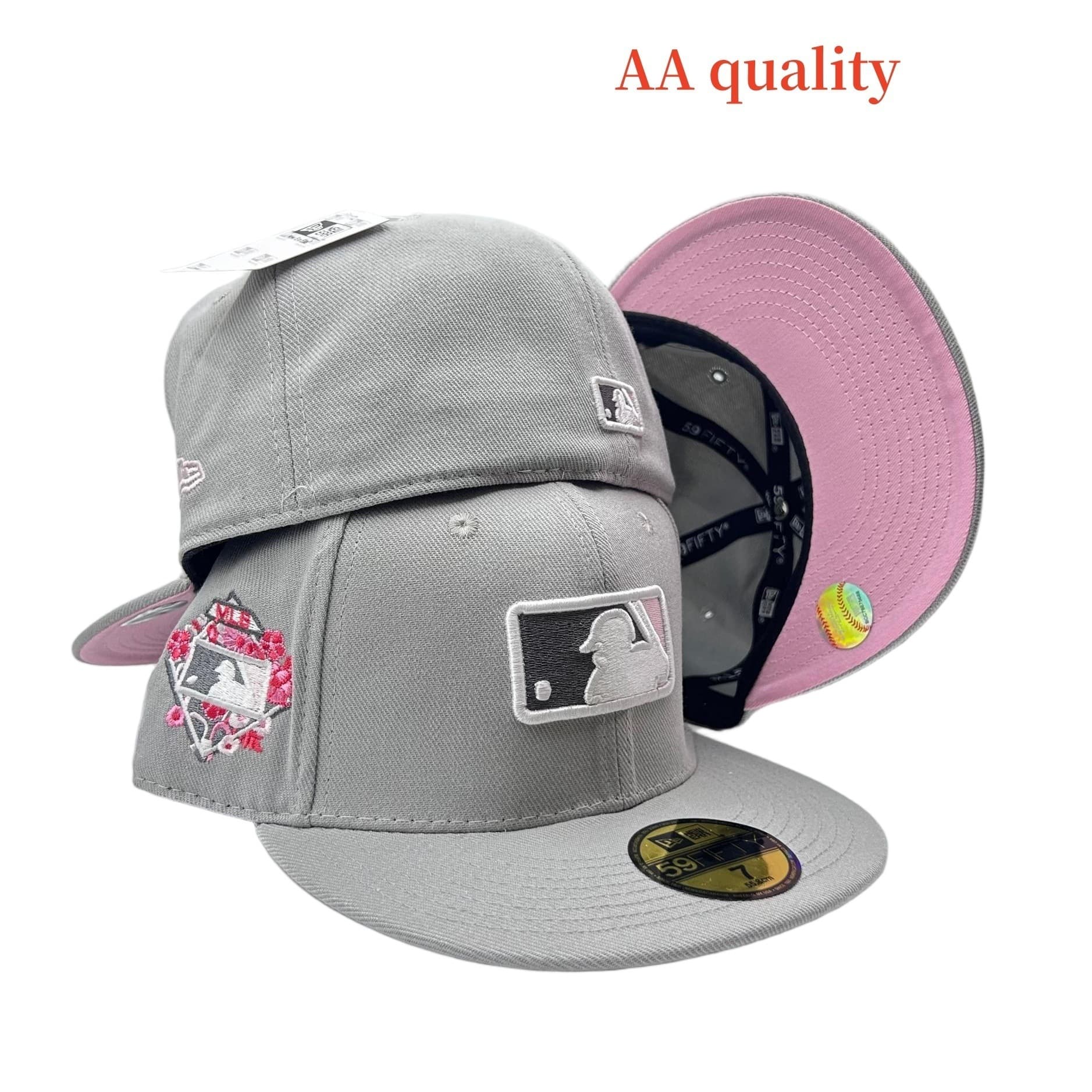 Casquette de baseball tendance 2025, modèle AA, taille unique, visière plate, idéale pour les équipes de commerce extérieur transfrontalier.