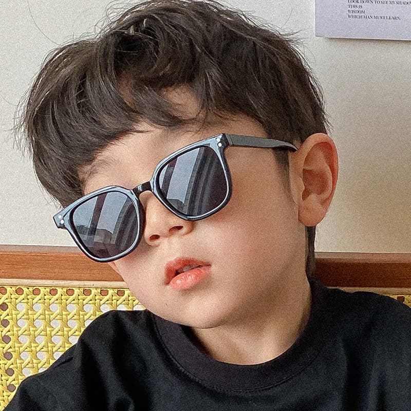 Children Vintage Square UV400 Sun Outdoor Cute Girl Boy Fashion Glasses Protection Classic Kids Sunglasses
