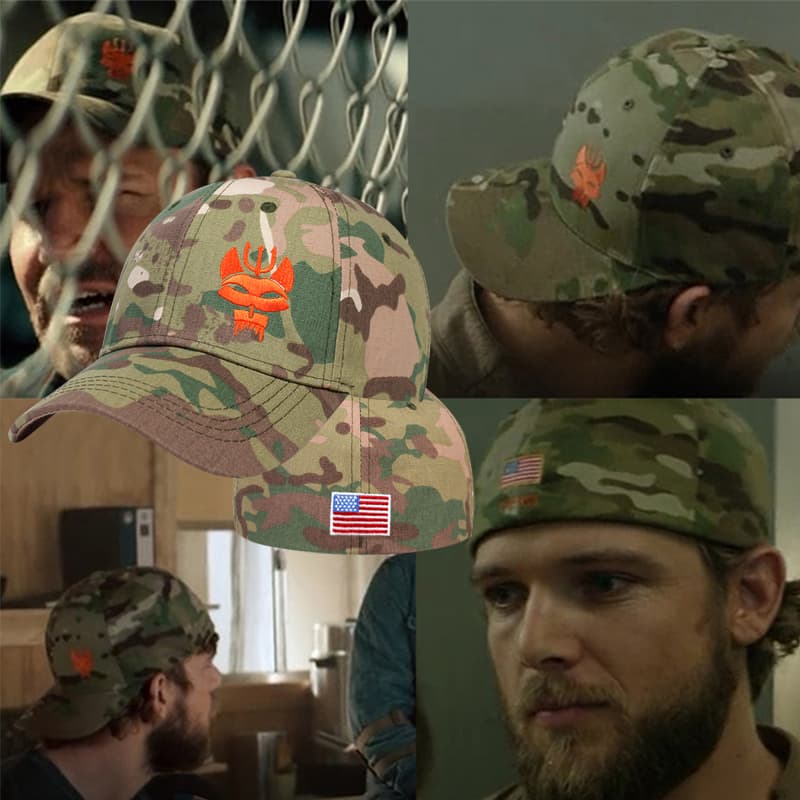 Fashion men's hat back-sealed cotton baseball cap hip-hop punishment embroidery camouflage caps snapback hats