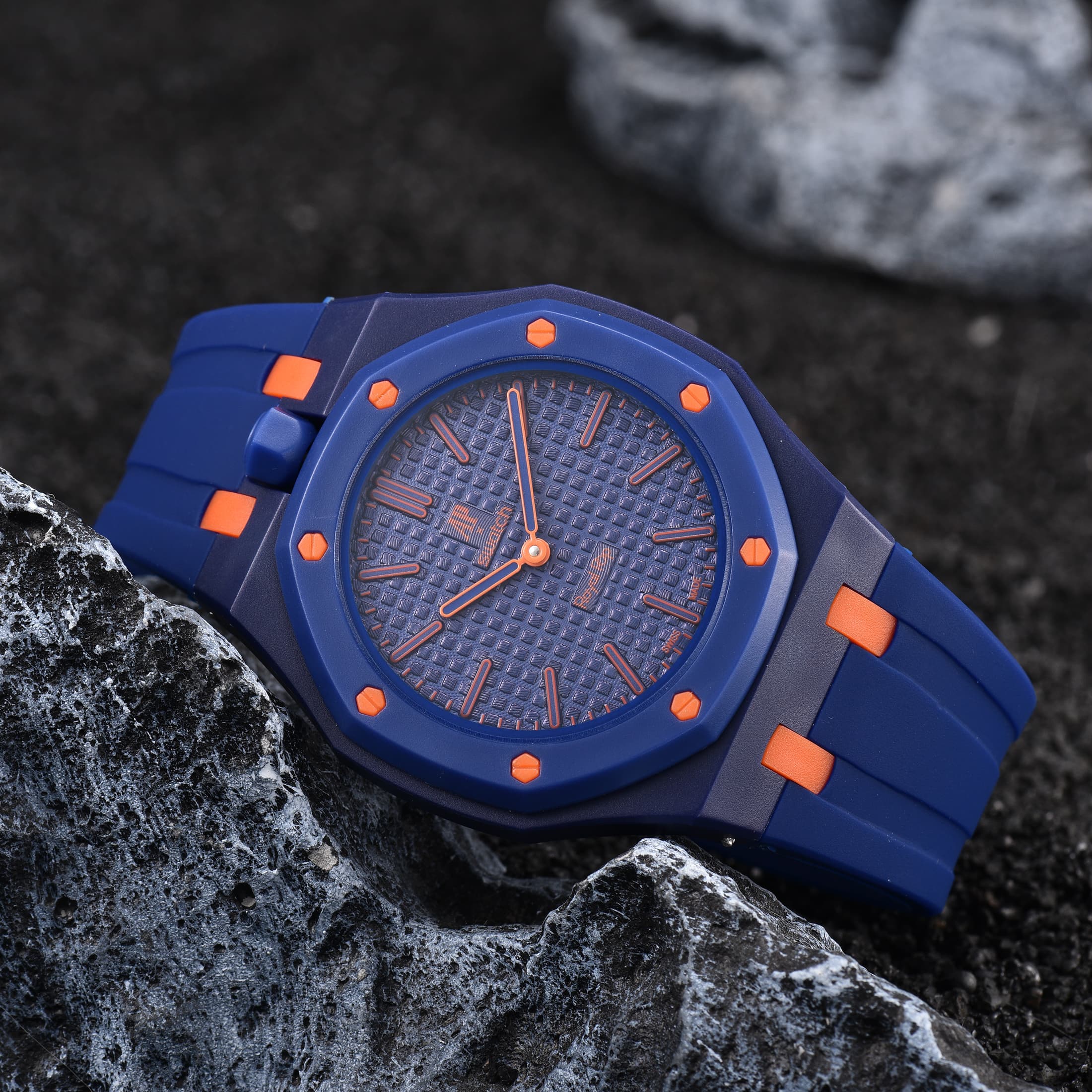 Dernière montre à quartz pour homme, marque de renom, précise même en marchant, verre résistant aux rayures et à l'usure
