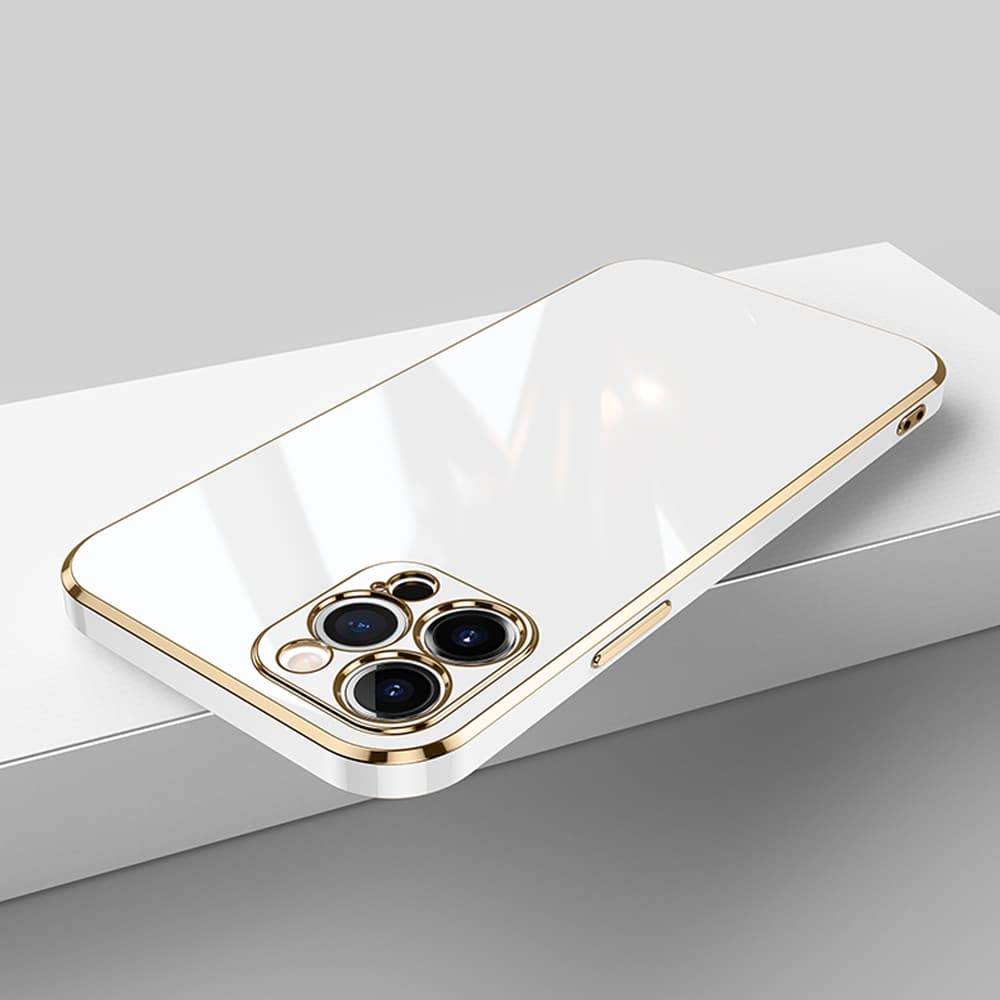 Luxury Plating Square Phone Case For Iphone 11 12 13 Pro Max 13 Mini 6 6s 7 8 PLUS X XR XS Max SE