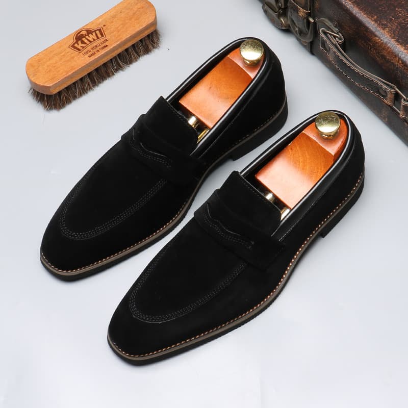 Loafers men's fashion casual men's shoes lazy men's slip-offs