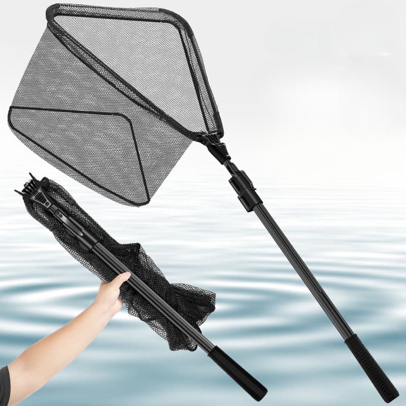 Large Special For Folding Portable Aluminum Alloy Fishing Net Pocket