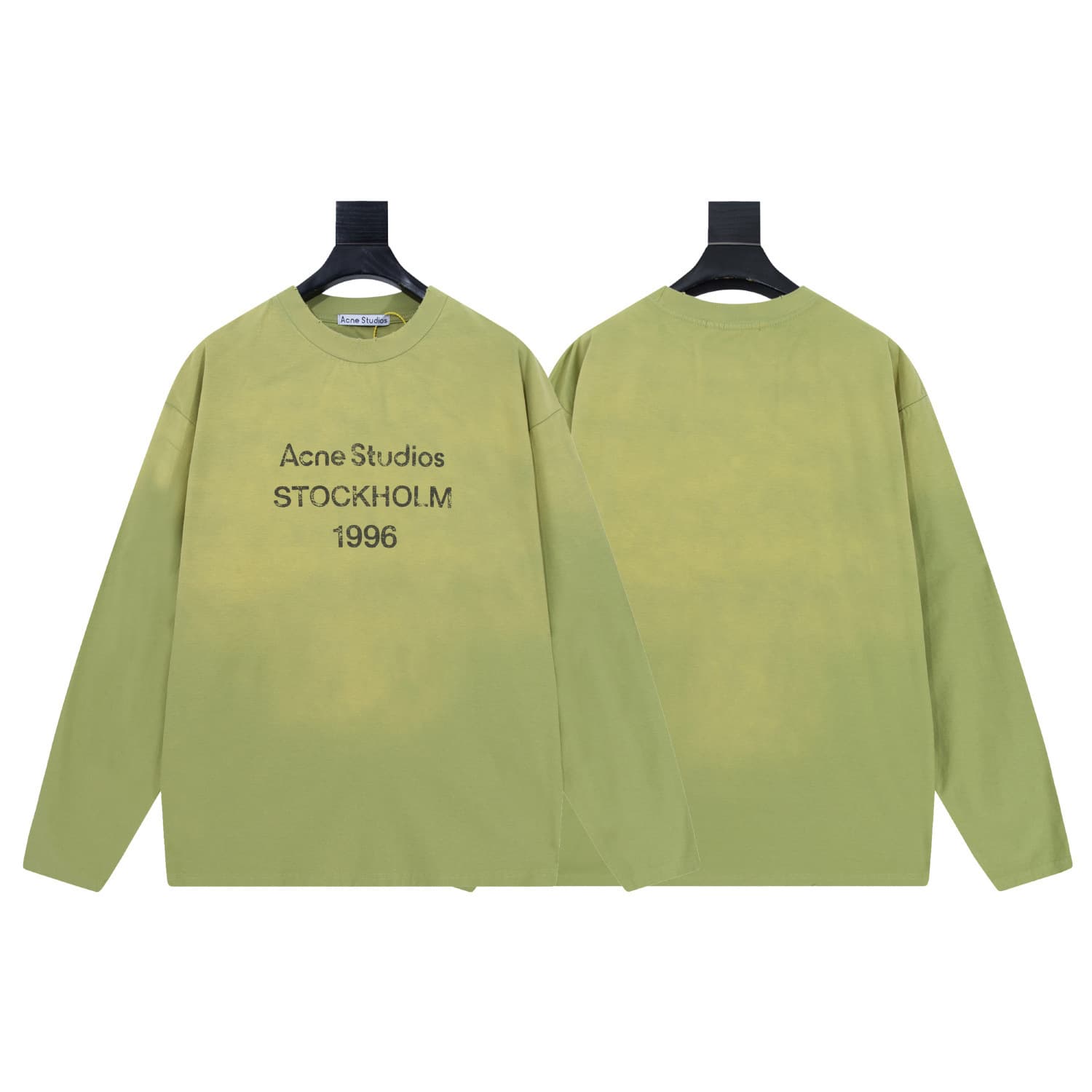 25SS 1996 Classic Dstruction Commmorativ Lazy Rlaxd Long Slv Sun Protction Lightwight Bas T-Shirt Couplel