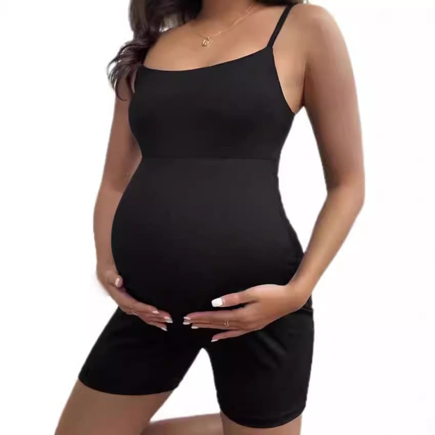 Women's Clothing Pregnant Tight Hip Lifting Sexy Fashion Backless Shaping High Elastic Jumpsuit Overalls