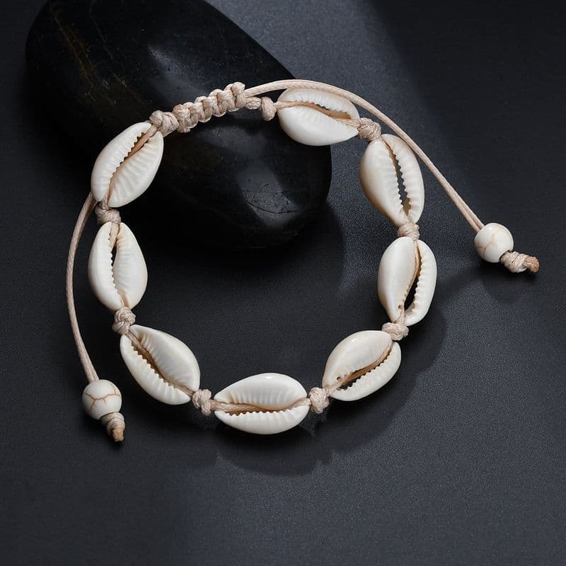 Personalized And Creative Hawaiian Style, Casual Hand Decoration, Shell Jewelry, Woven Bracelet