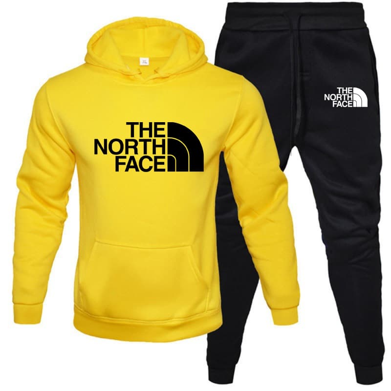 Ensemble sweat-shirt à capuche et pantalon de jogging pour homme, collection printemps-automne 2024.