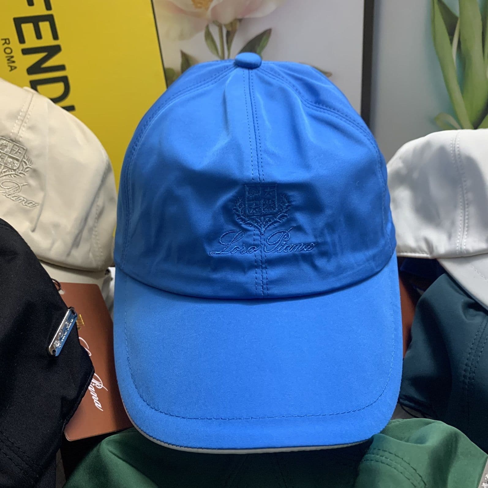 Casquette de baseball tendance printemps-été, langue de canard, broderie décontractée dopamine pour hommes et femmes,