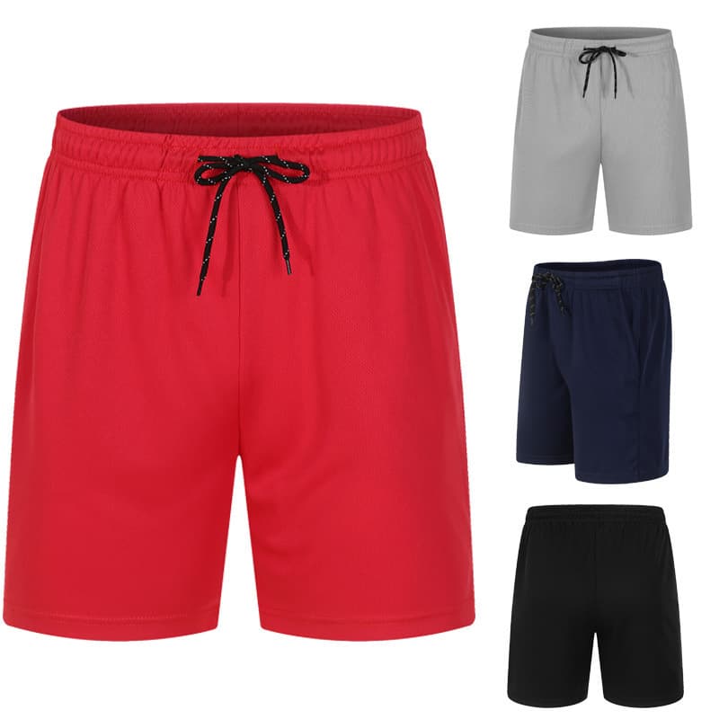 Men's mid-waist rope quick-drying mesh shorts large size casual versatile beach shorts