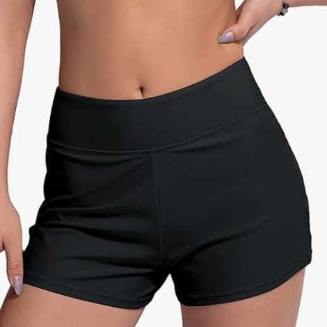 Cross Border WholesaleNew European And American Swimsuit Diving Women's All Match Swimming Trunks Solid Color Swimsuit Single Piece Sports