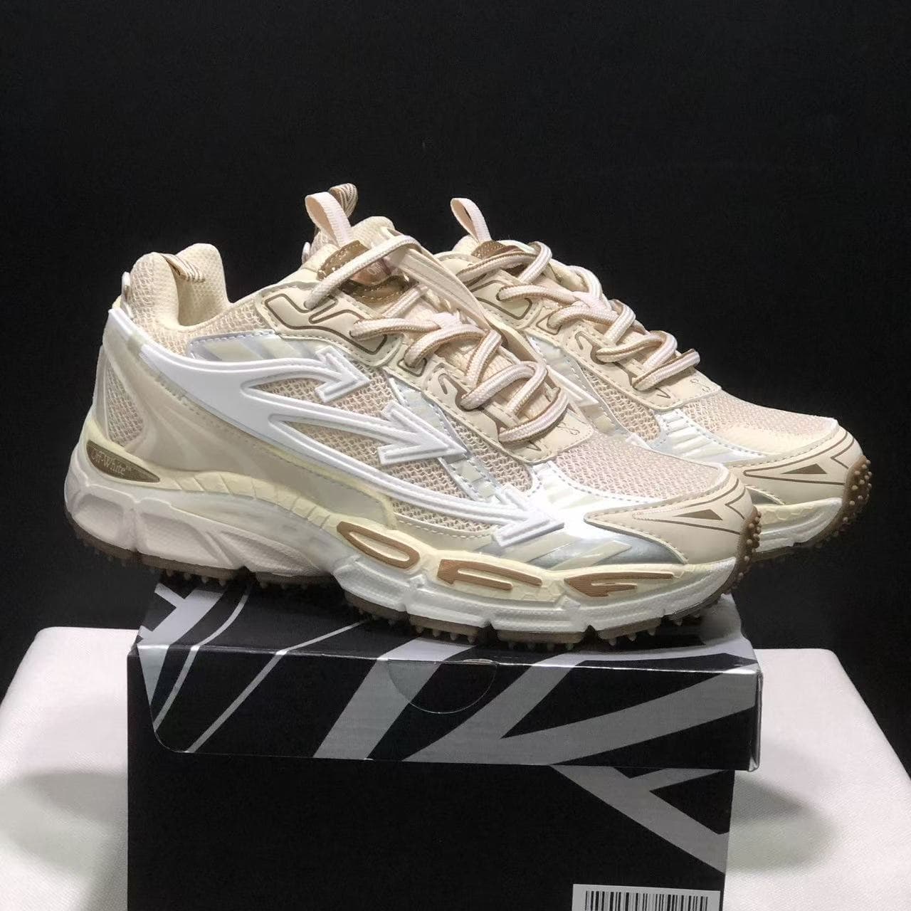 Baskets en cuir neuf, collection Arrow Casual Shoes, chaussures de créateurs pour couples, baskets homme et femme, chaussures de running respirantes