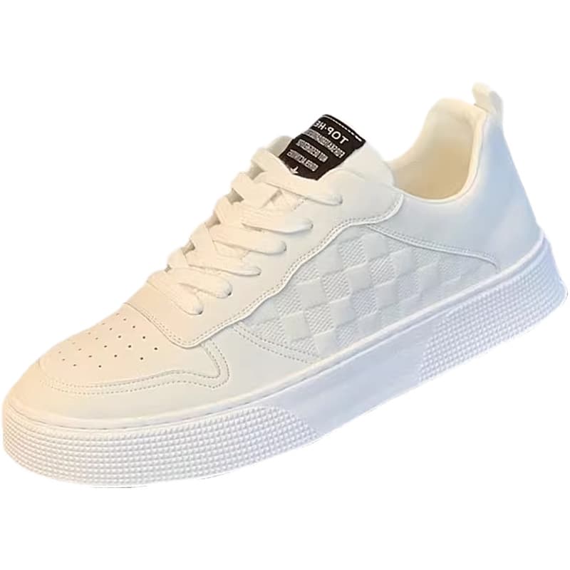 Spring 2027 Fashion Sneakers Small White Shoes Men Low Top Lace-Up Non-Slip Wear-Resistant Running Shoes 39-44