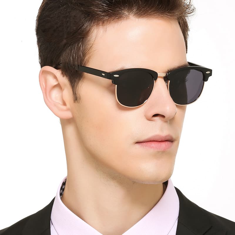 New Arrivals RUOBO Classic Polarized Sunglasses For Men Women Brand Design Driving Mirror Surface Lens Sun Glasses Goggle UV400 Gafas