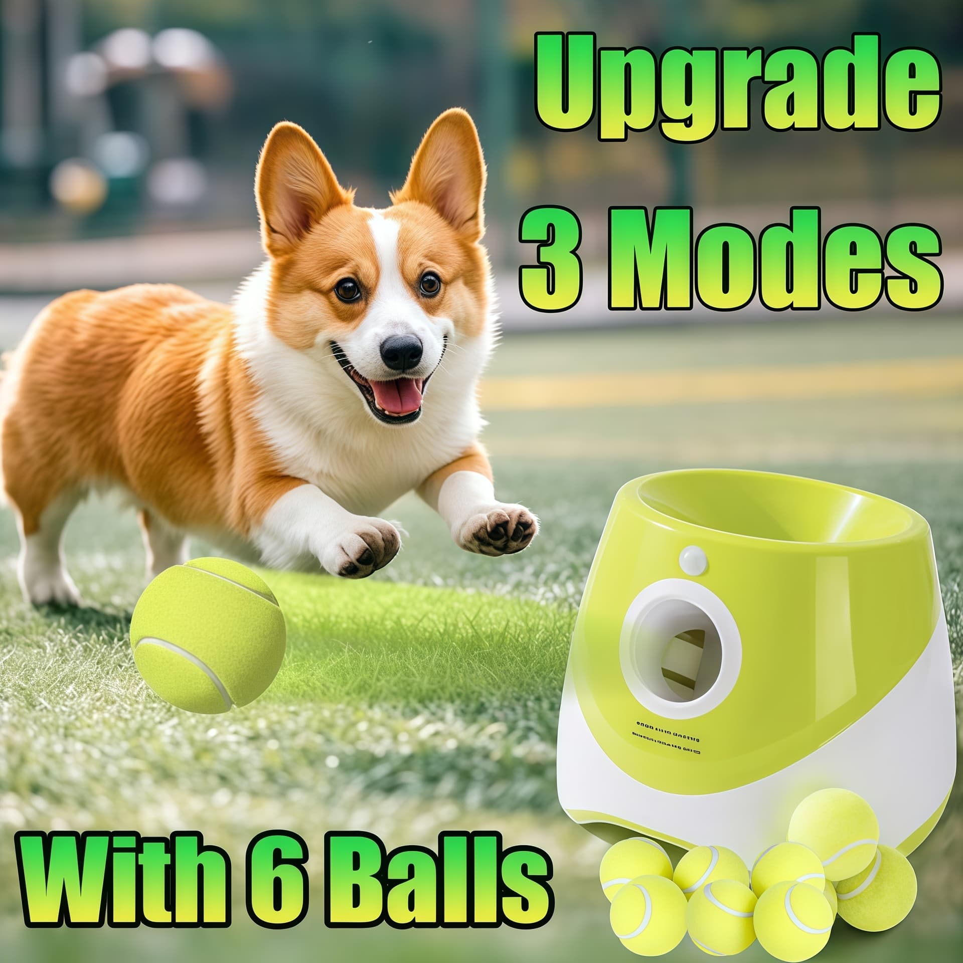 Automatic Tennis Ball Launcher For Dogs By PawParty Store