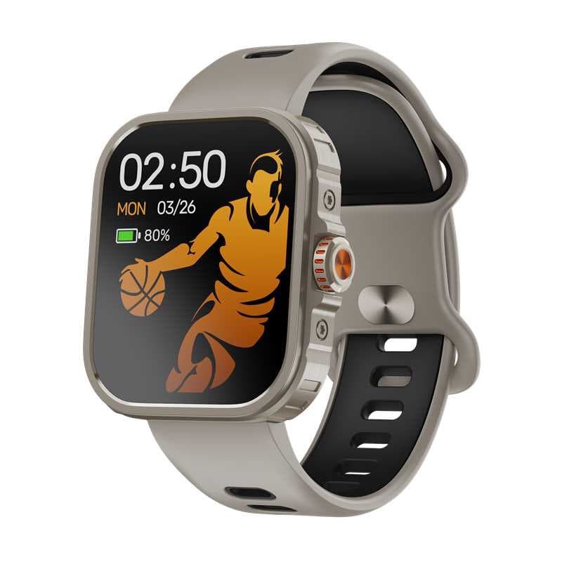MG05 Bluetooth Call Heart Rate Blood Oxygen Sleep Payment Ride Code GPS Altitude Barometric Pressure Compass Smart Watch