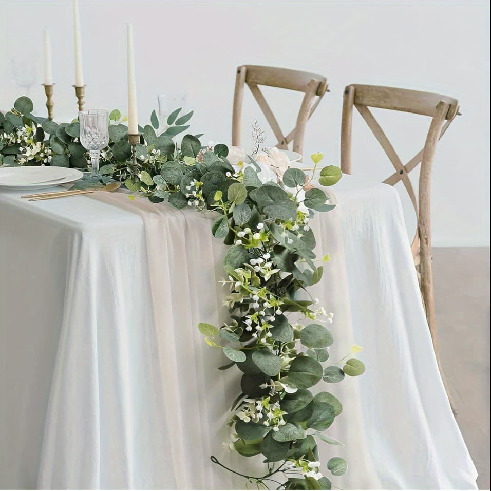 Wedding Artificial Flower Desktop Decoration Rose Rattan Staircase Gate Decoration New Garden Decoration Rattan