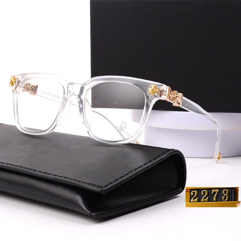 Lunettes Kejia 2273 noires transparentes, monture unisexe, même style, sans correction