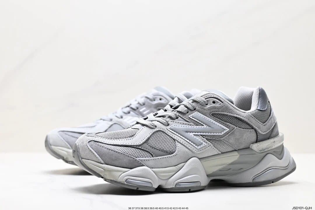 Chaussures de sport décontractées pour couple 9060, chaussures de course en plusieurs couleurs, confortables, respirantes, antidérapantes et amort