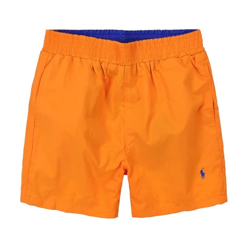 Short de bain homme à séchage rapide, short de plage taille élastique avec logo brodé, maillot de bain décontracté et léger pour la piscine et