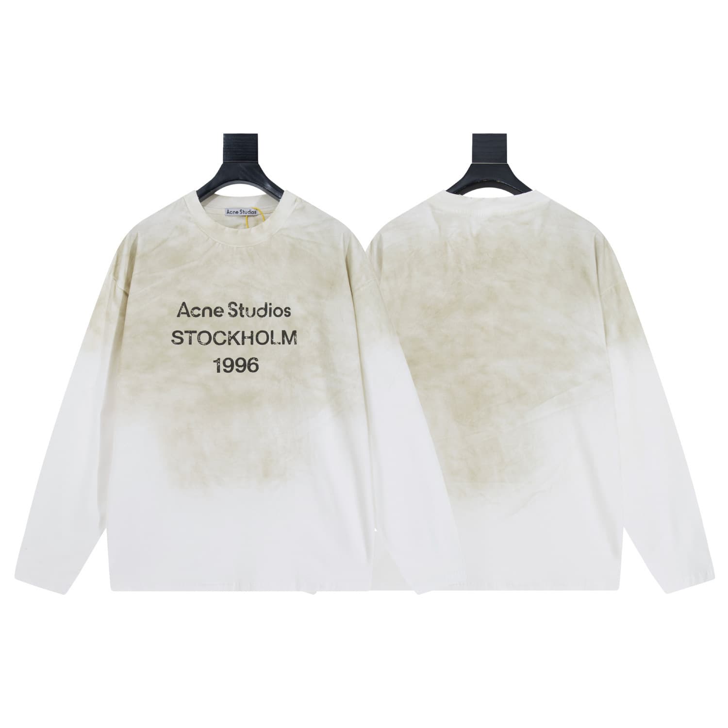 25SS 1996 Classic Dstruction Commmorativ Lazy Rlaxd Long Slv Sun Protction Lightwight Bas T-Shirt Couplel