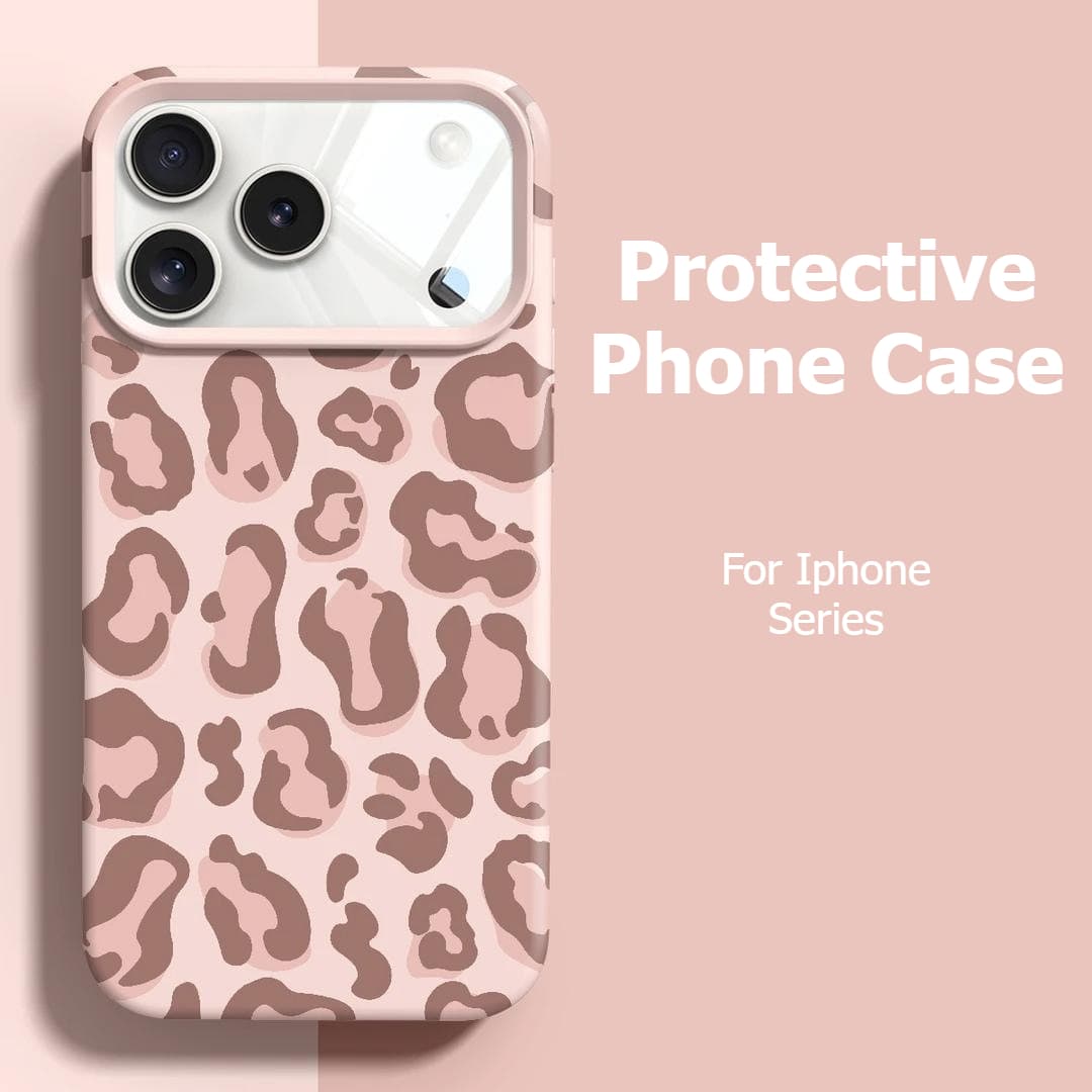 Applicable To IPhone17ProMax Mobile Phone Case Apple 16 New Leopard Print IPhoneAir/15 Silicone Case