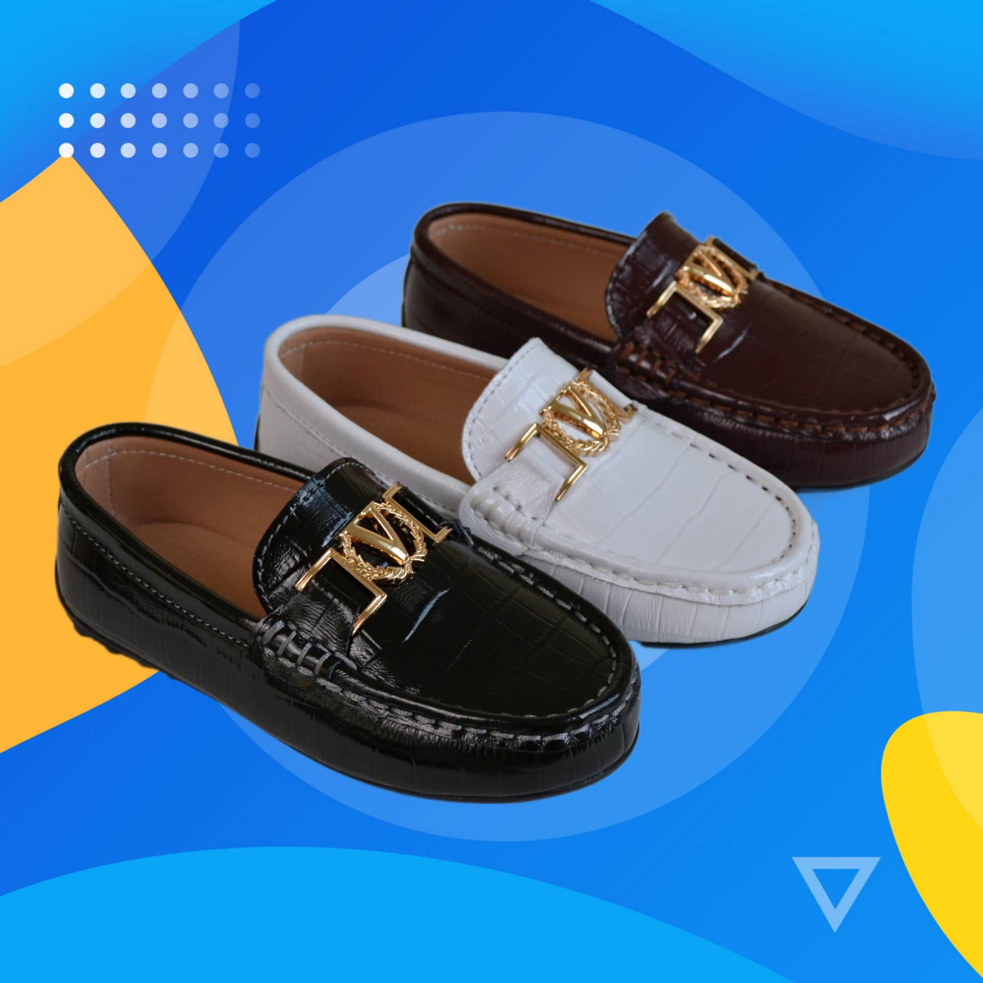 Kids' shoes children's toe shoes for infants, fashionable small leather shoes for students, performance shoes, loafers, dance shoes