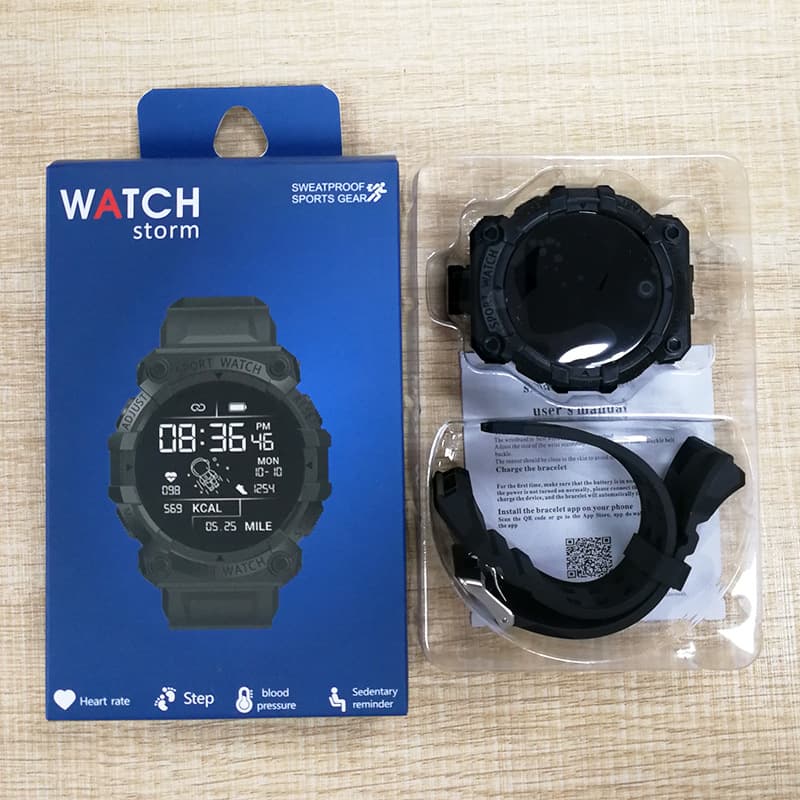 Y56 smartwatch FD68S smart with round color screen, heart rate, blood pressure, music, weather, step exercise