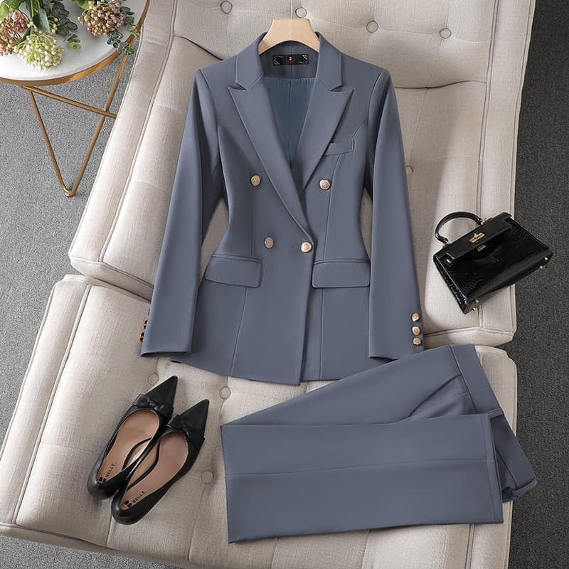 Women's Clothing Spring And Autumn Professional Suits Interview Suits Work Clothes Jackets