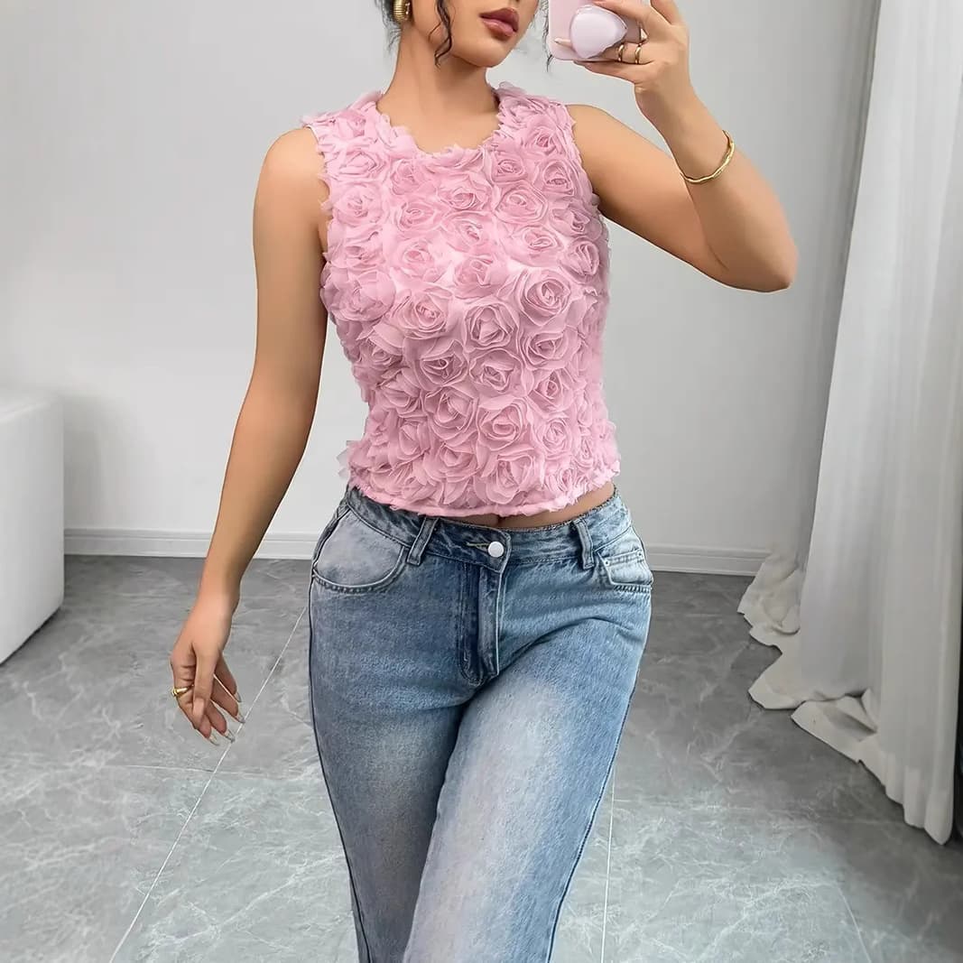 European And American Women's Clothing Spot 2025 Summer New Personality Short Sleeved T Shirt