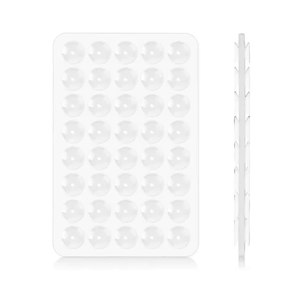 Support de téléphone portable en silicone double face avec ventouse