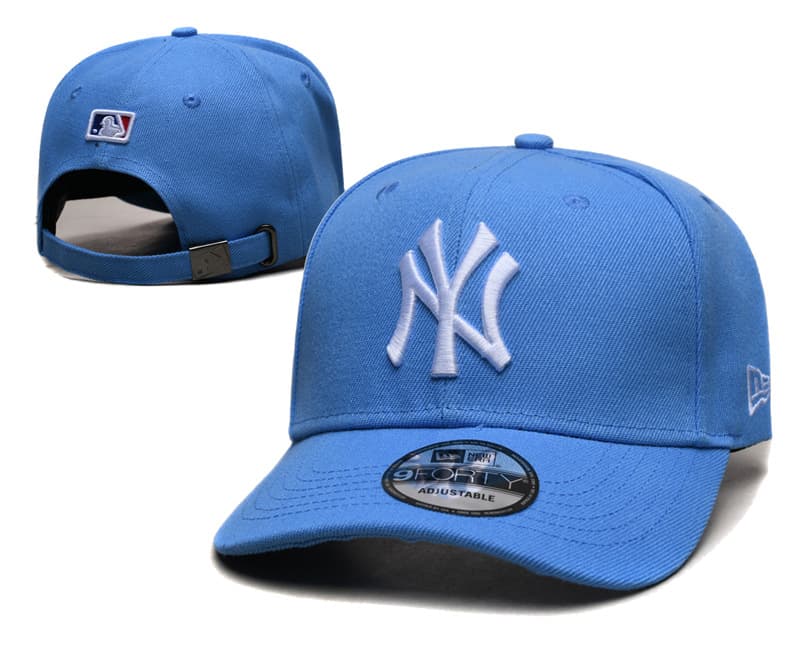 Casquette unisexe transfrontalière, grand logo, visière rigide, broderie, style sport décontracté NY, commerce extérieur