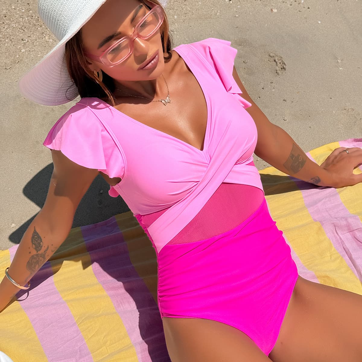 Women's Clothing Swimsuit Bikini Women Quick Dry Sports One piece Swimsuit