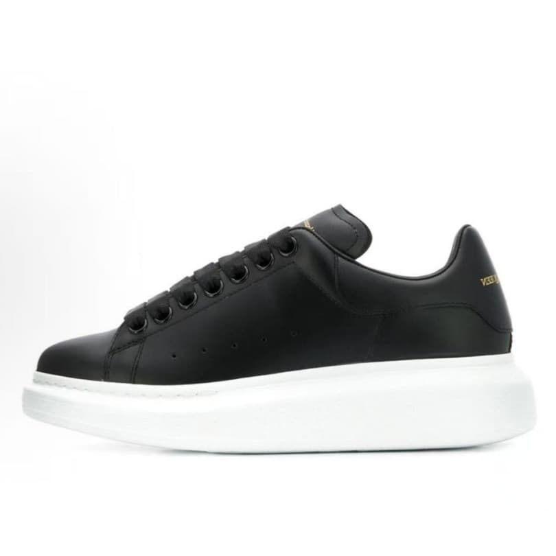 Baskets Putian Original Mcquee en cuir de vachette blanc, polyvalentes pour hommes et femmes, à semelle épaisse et plateforme, pour gagner en haute