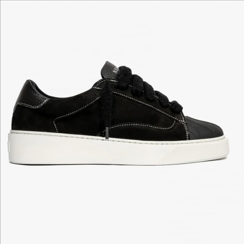 Chaussures Numeris, baskets décontractées pour hommes, plates, à bout rond, à lacets, baskets classiques et polyvalentes en cuir véritable.