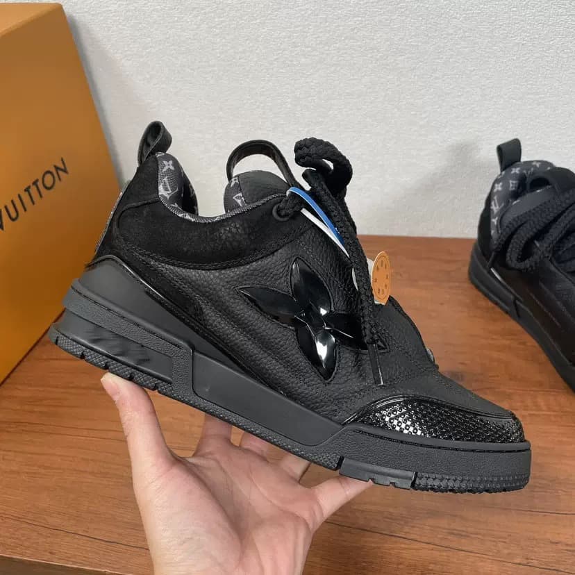Chaussures homme décontractées et polyvalentes pour femmes, style sport, style sport, marque tendance de niche, finitions en cuir véritable, 2025