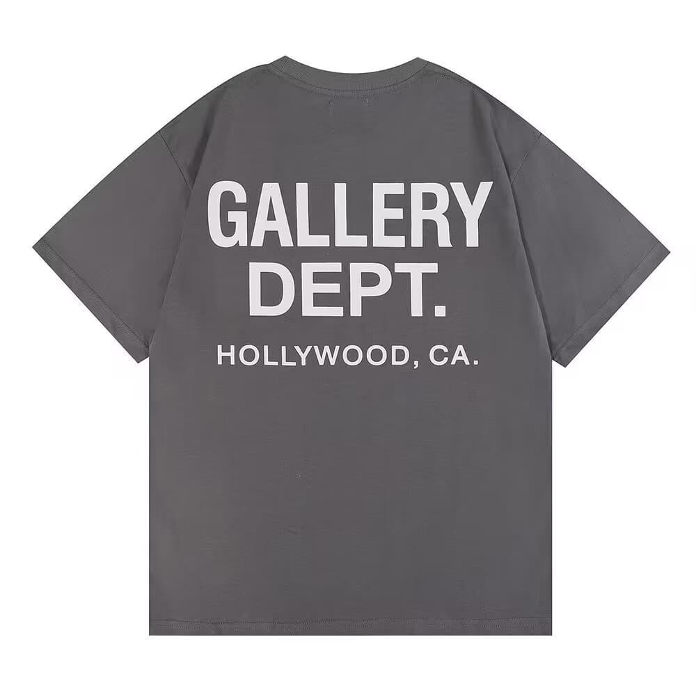 T-shirt basique classique à imprimé lettres pour hommes et femmes, coupe ample, manches courtes, été