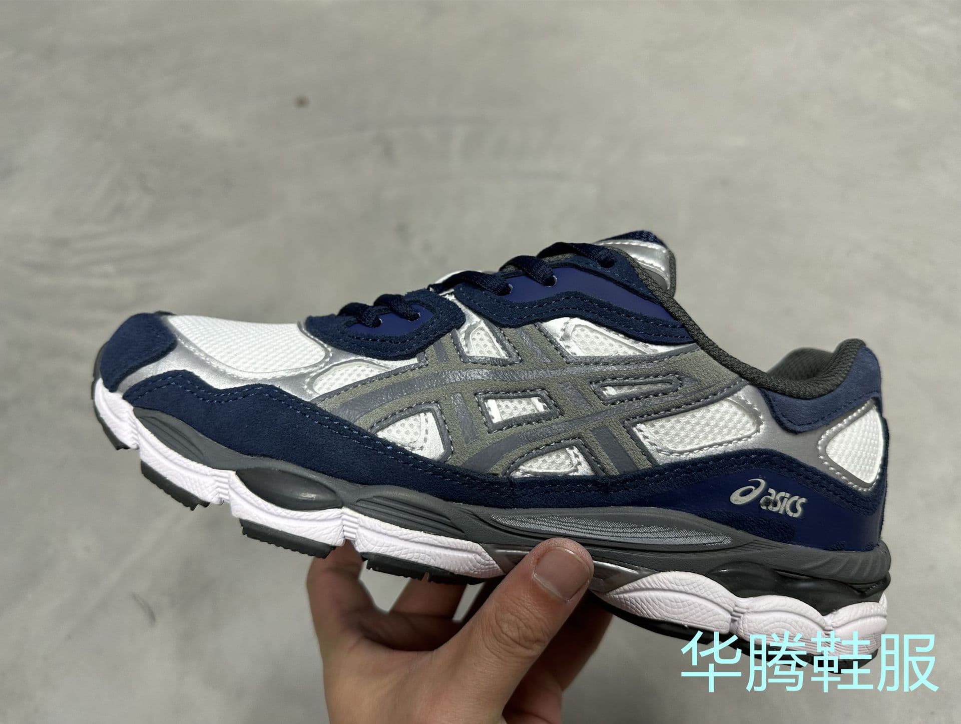 Version export de haute qualité des chaussures Asics Gel-NYC pour hommes, authentiques, fonctionnelles, rétro, tendance, antidérapantes et résist