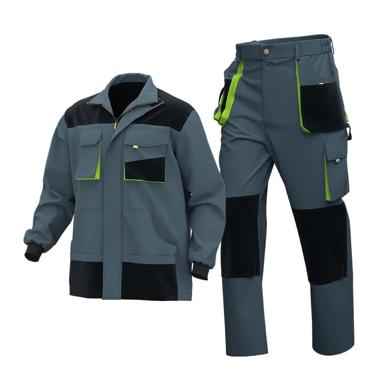 Men's Clothing Work Clothes Suit Customization Multi Pocket Overalls Export Protection Clothing