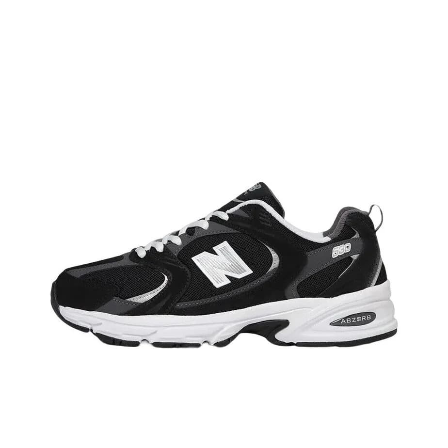 Nouvelles baskets basses Pure Original Nb530 Retro SiL Ver blanches en maille, style « dad shoes », pour la course à pied.