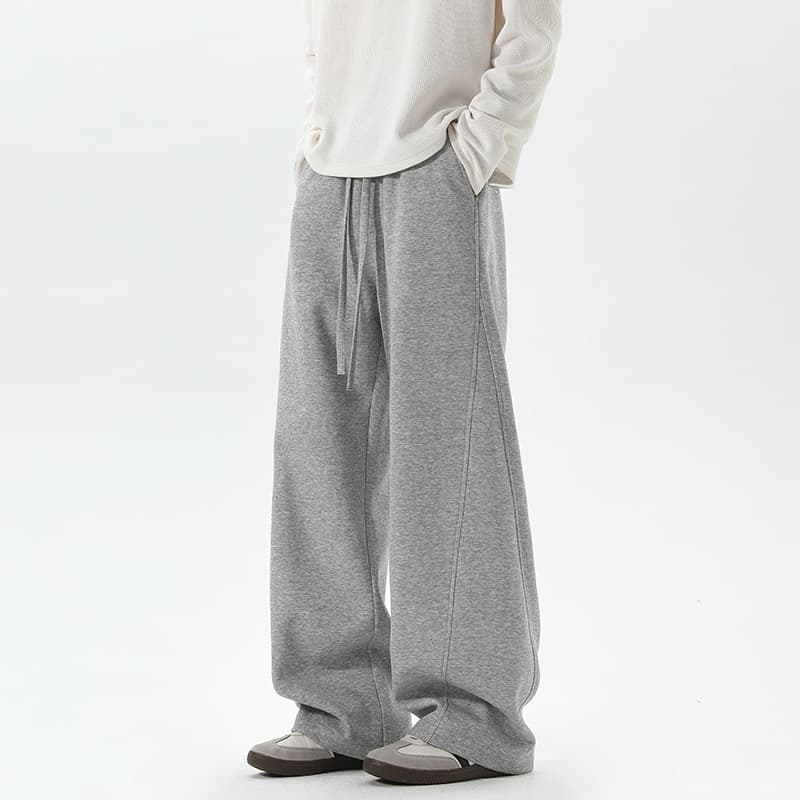 Men's Clothing High Street Baggy Cargo Pants - Retro Loose Fit Joggers With Straight Leg, Cotton Blend Casual Sweatpants For Streetwear & Urban Style
