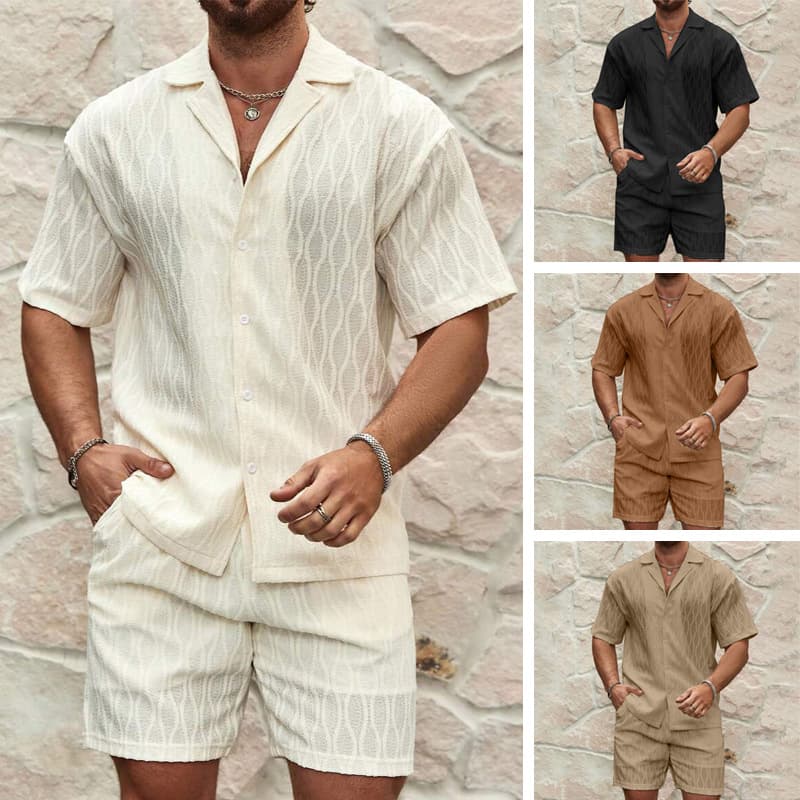 Men's Clothing Summer New Casual Men's Sports Suit