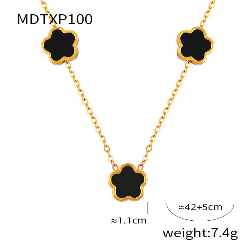 Parure de bijoux pour femme, style médiéval, bijoux géométriques de niche incrustés de pierres blanches Besson unilatérales en forme de fleur,