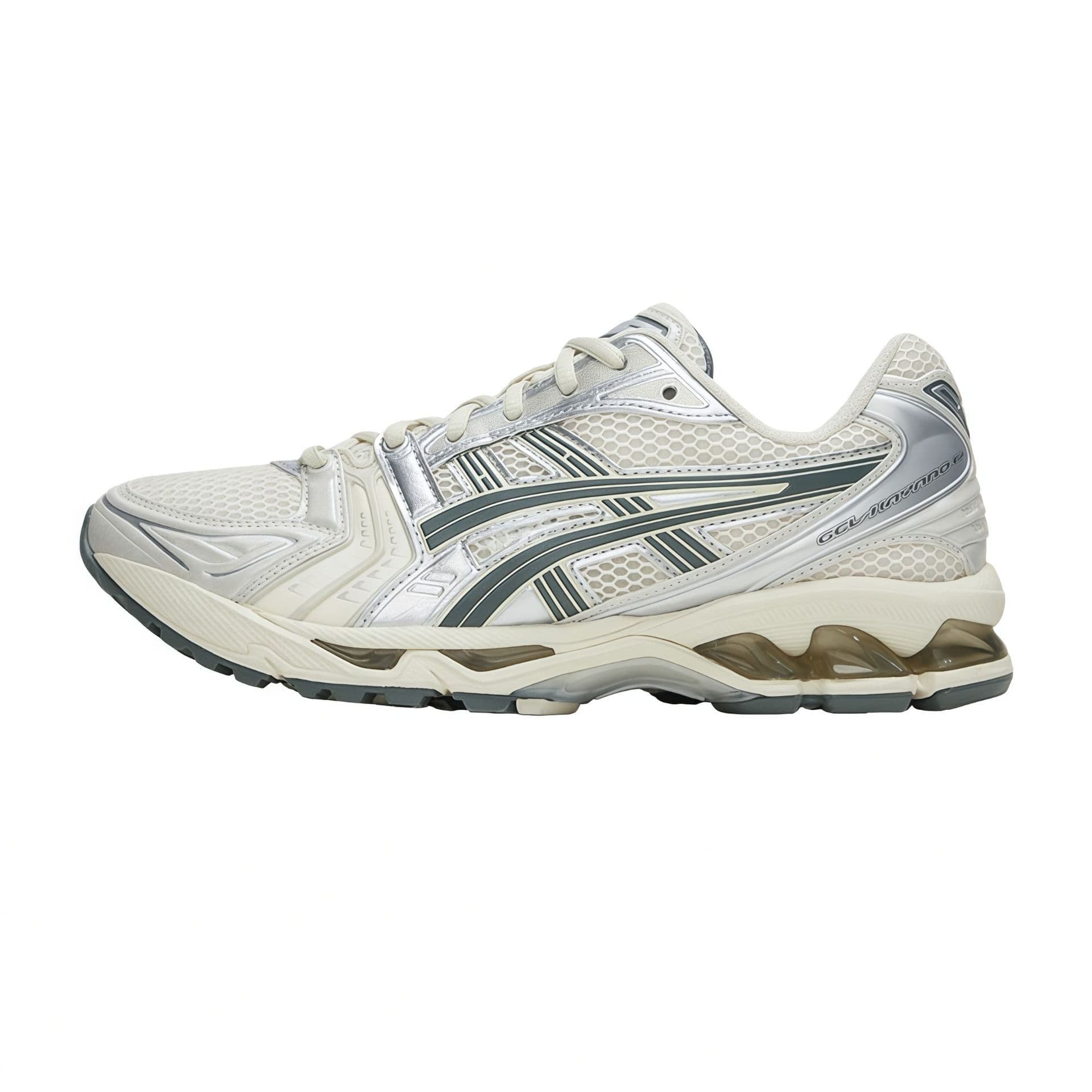 Chaussures Asics Gel-Kayano14 Cross-frontalières en tissu mesh, confortables et respirantes, pour hommes et femmes.