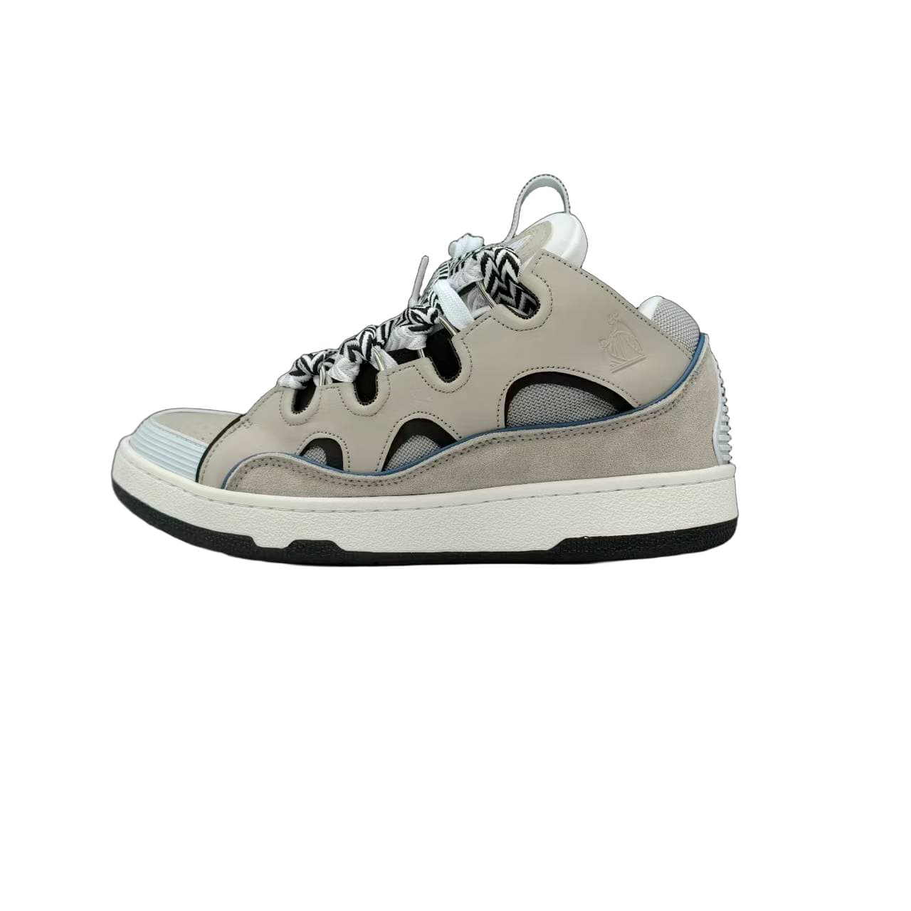 Nouvelles chaussures de course antidérapantes Curb Couple à semelle épaisse et color block