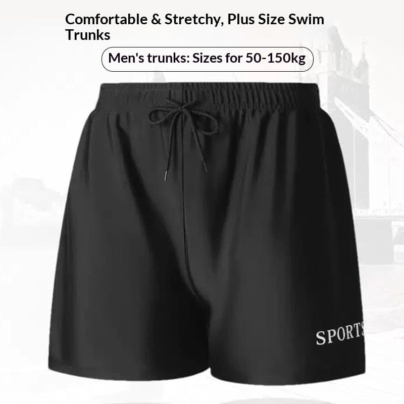 Pulse High-end For Men, Plus Size, Loose And Comfortable, Big Size Trunks, 110kg Quick-drying Breathable Hot Spring Swimming